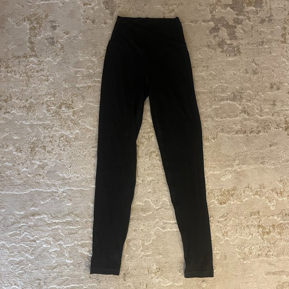 Aerie High Waisted Crossover/slimming Legging Long
